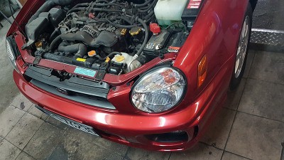 Subaru impreza þjöppunarþrýstingur 150 km