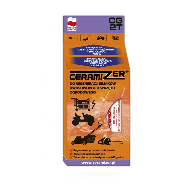 Tvígengis (CG-2T) - Ceramizer fyrir tvígengisvélar garðbúnaðar